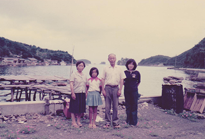 マツイ氏とお孫さん