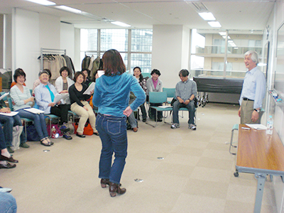 福田三津夫氏によるワークショップ