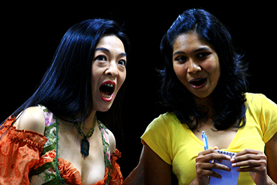 マレーシアにて学生との演奏