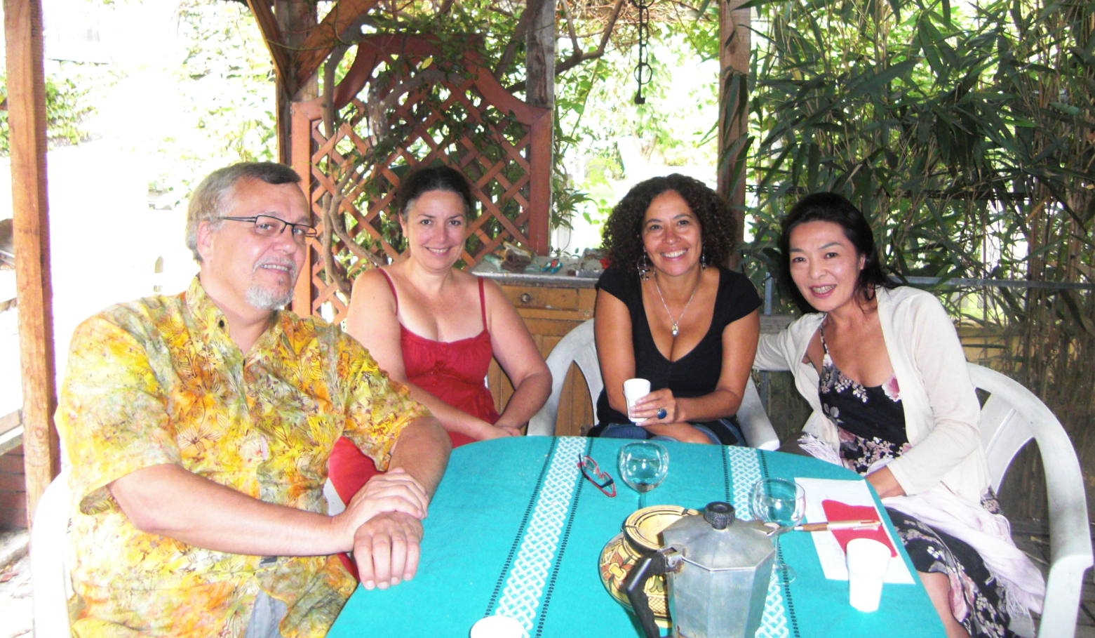 フランスの音楽仲間と