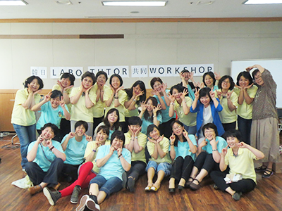 韓国と日本のラボ・テューターの輪