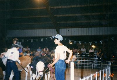 14歳で参加したラボ国際交流 County Fairにて