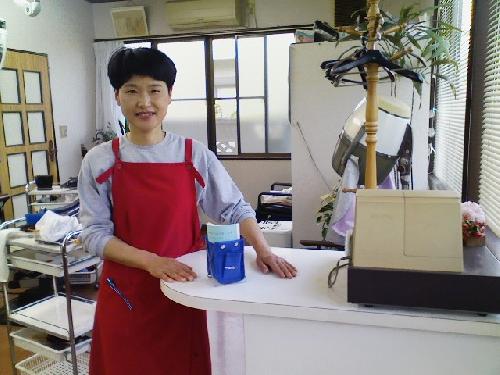 理容室においたラボ冊子