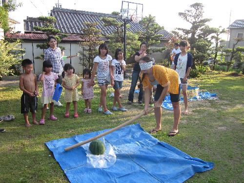 夏祭り すいか
