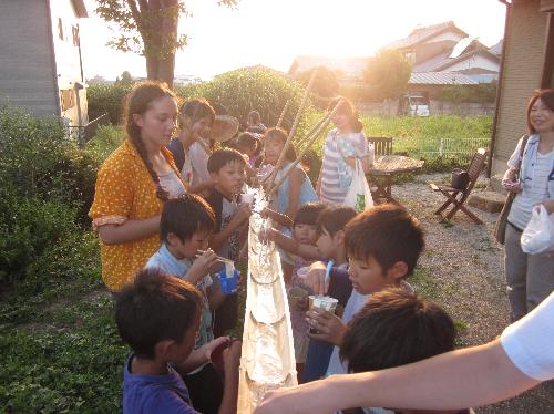 夏祭り そうめん