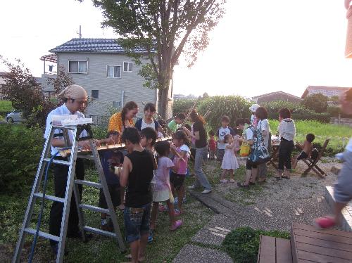 夏祭り そうめん