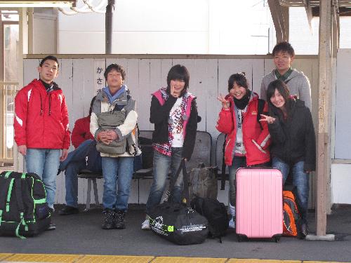 ウインターキャンプ出発