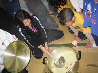 スープできたよ