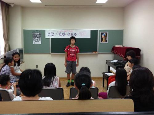 素語り・暗唱発表会４