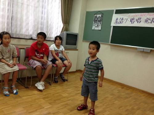 素語り・暗唱発表会７