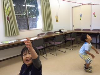 あおむしジャンプ