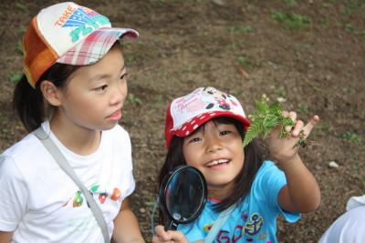 虫眼鏡で探そう