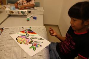 ドットペインティング②