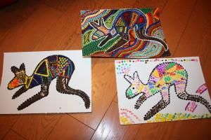 ドットペインティング　ケリーめいさき