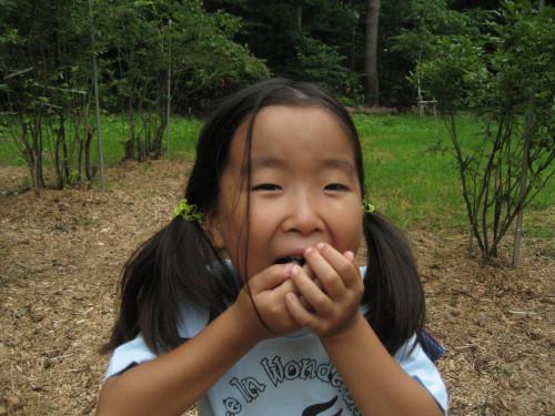 こうやって食べるんだよ