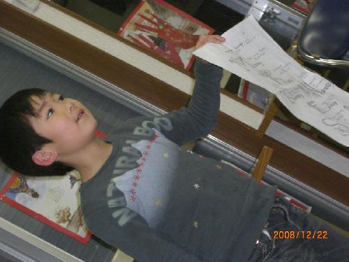 ホストとビーツ畑にて