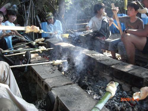 かましま、パン焼き