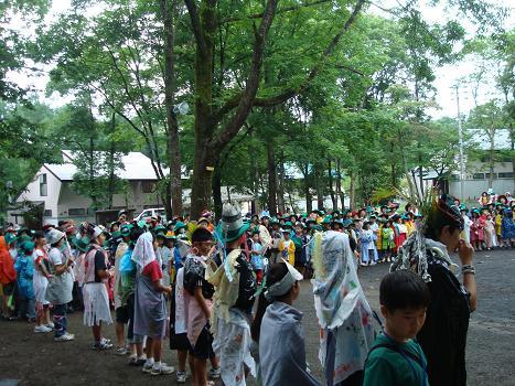 太陽の神の子　お披露目