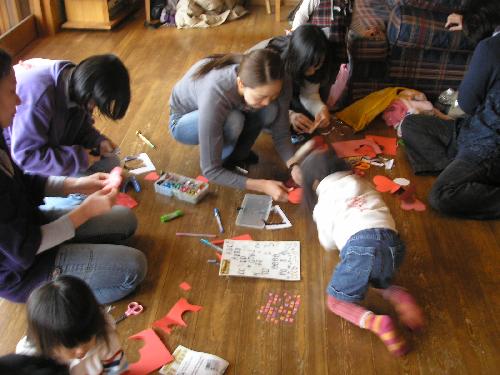 バレンタインクラフト1