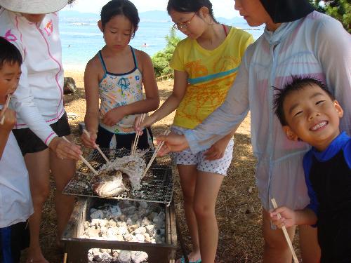 鯛の塩焼きまるごとーー！