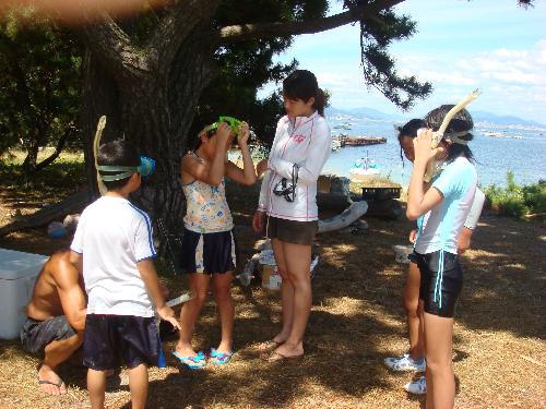 シュノーケリング講座