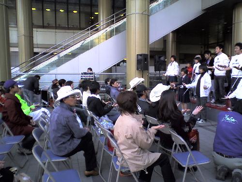 みんなで「ひとつ・・・」