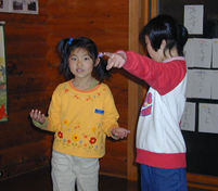 あのたなにパイを5つのせときな!