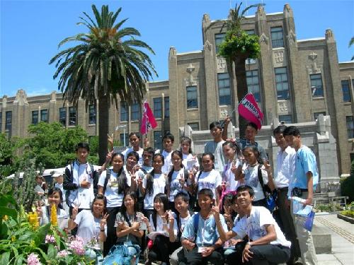 カンボジア高校生県庁訪問