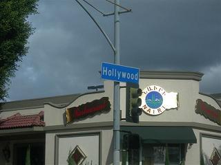 ハリウッド通り標識