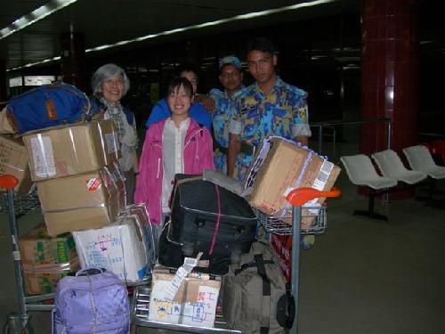 バングラ支援物資