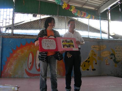 かさじぞう贈呈