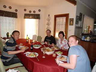 イングリッドの家で