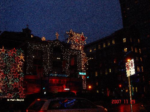 カナダバンクーバークリスマスイルミネーション２