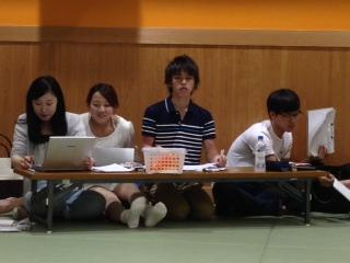 今日の司会・書記