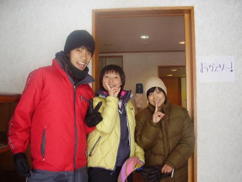 トンチン１の前で