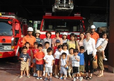 柳井消防署全員集合