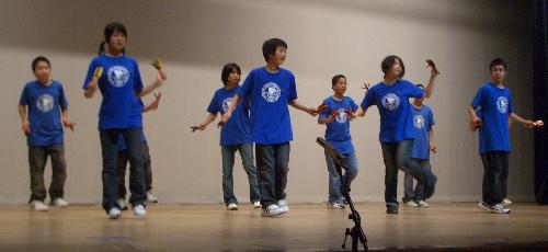 壮行会　よさこい