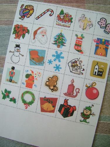 クリスマスビンゴ