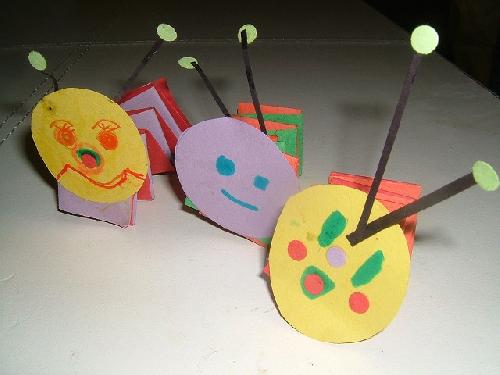 出来たのは[あおむし」