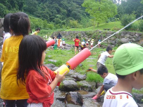 野外活動水鉄砲