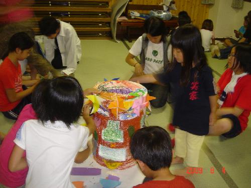 トーテムポールつくり